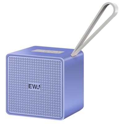 China Newest Feature Phone Small Mini Bluetoth Speaker Metal Outdoor Portable Waterproof Card Mini Flat Wireless Bluetoth Speaker EWA A105 2021 for sale