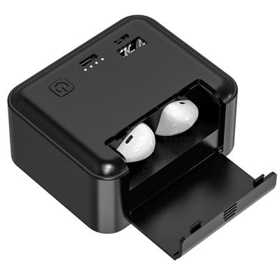 China TWS Stereo Wireless Earbuds Power Bank 10000mAh (True Wireless Stereo) TWS BT5.0 Earbuds With BT Earphone for sale