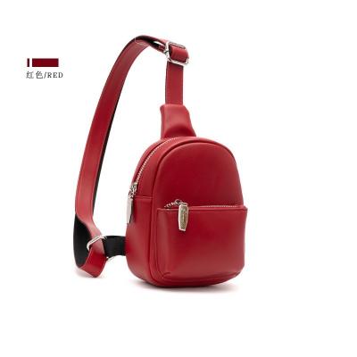 China Fashion Waterproof Soft Diagonal Sports Bag Canvas Lady Bags Chest Casual Shoulder Bag for sale