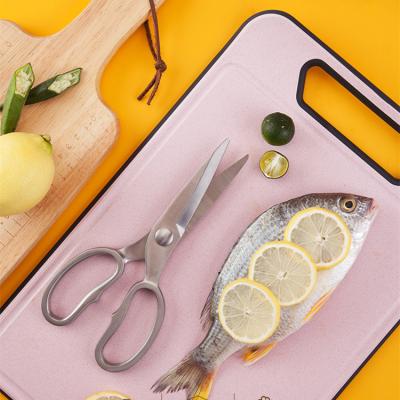 China Multifunctional Kithchen Scissors Private Label Household 8 Inch Multi Purpose Kitchen Scissors for Chicken Bone Meat Fish for sale