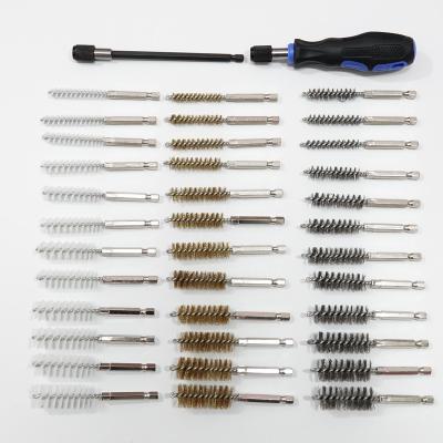 China Cleaning Cleaning Brush Wire Brush Nylon Brass Nylon Tool Kit for sale