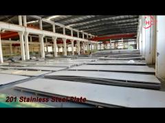 Hot Rolled 201 Stainless Steel Plate High Density ASTM For Industry