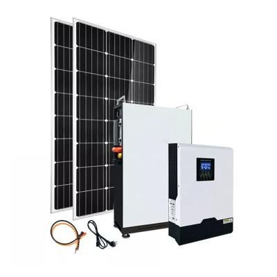 China Residential Home Off Grid System Solar Power Home Panels 5kw Smart Sollar Solar Power System for sale