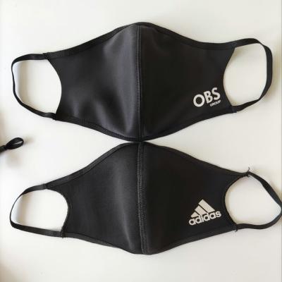 China 3 D ice silk comfortable material custom logo facemask for sale