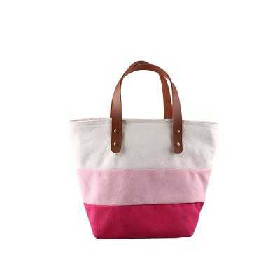 China Foldable Insulated Wholesale Cotton Canvas Bag Shopping for sale