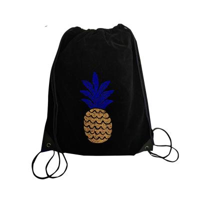 China Canvas drawstring bag tote bags with custom printed logo canvas tote bag for sale