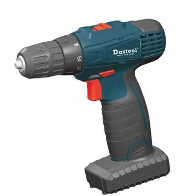 China Dastool High Performance 2 Batteries 18V 10mm Rechargeable Cordless Drill HJ1506 HJ1506 for sale