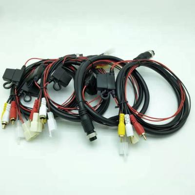 China Auto Manufacture Price Car CD Connector Audio Wiring Harness Auto Radio Stereo DVD Player for sale