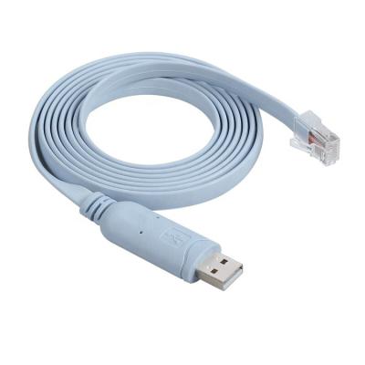 China MP3/MP4 Player 6Ft Chip RS232 FTDI USB To USB RJ45 Console Cable For Routers Windows Mac for sale