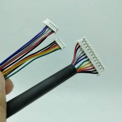 China Electronic 1.25mm 6pin 8pin to ph2.0 12pin Custom Electrical Connectors Wire Harness Cable Assembly for sale