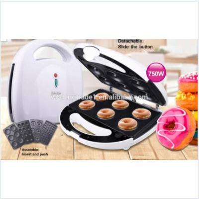 China Outdoor Replaceable Electric Griddle 4in1 Double Side Replacable Electric Nut Griddle Appliances Non-Stick Baking Snacks Baking Machine WD-1084 for sale