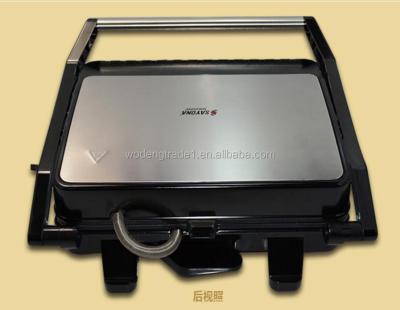 China Outdoor 110-240v bakeware eletric grill press griddle panini bbq machine meat sandwich maker WD-1083 for sale