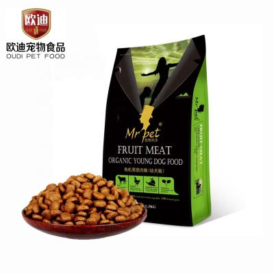 China Oudi Brand Mr.pet Series Viable Vegetable And Fruit Puppy Organic Food Dry Pet for sale