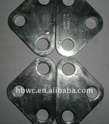 China L Type Hot Dipped Galvanized Steel Yoke Plate for sale