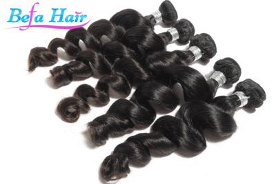 China 8A Unprocessed Virgin Human Cambodian Hair Bundles 22 Inches Loose Wave for sale