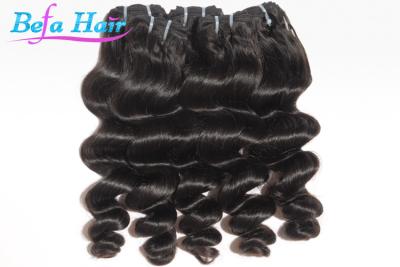 China Hot Loose Brazilian Hair Bundles Remy Hair Extensions Machine Wefts for sale