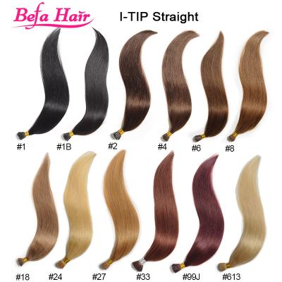 China Luxury Soft Tip Hair Extensions Can Available For White People for sale