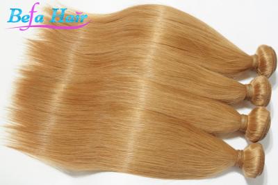 China Straight European Human Hair Color 27# Straight No Shedding Hair for sale