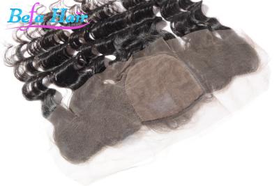 China Human Virgin Hair Silk Base Closures Lace Frontal More Natural And Lasting for sale