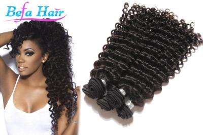 China Grade 8A Malaysian Virgin Hair Curly Deep Wave No Mixture 100 Human Hair Extensions for sale