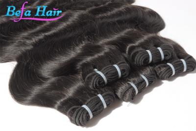 China Extensiones mongoles del pelo de la onda del cuerpo del grado 5A ningunas tramas de vertimiento del cabello humano en venta