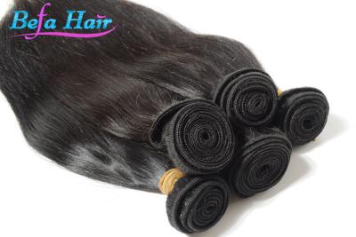 China Pelo eurasiático de la Virgen recta de la diosa de la belleza extensiones del pelo de 22 o 24 pulgadas en venta