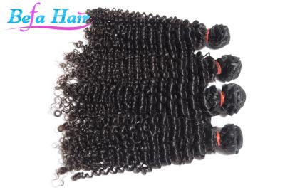 China Smooth Kinky Curly Grade 7A Virgin Hair , Red / Blonde Brazilian Human Hair Wefts for sale