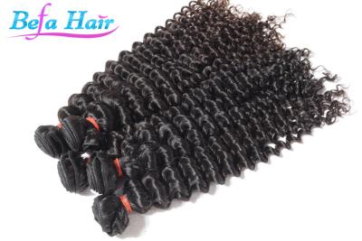 China Great Lengths Deep Curl 32 Inch / 36 Inch Hair Extensions Human Hair Weave for sale