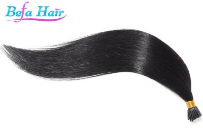 China Straight I Tip / Micro Ring Hair Extensions Chinese / Indian Virgin Human Hair for sale