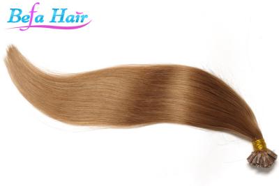 China White Girl Extra Long 25 Inch Tip Hair Extensions Real Human Hair Weave for sale