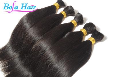 China Cabello humano a granel recto 100% de la armadura de la Virgen extensiones del pelo de 12-14 pulgadas en venta