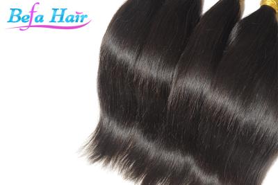 China 17 Inch / 19 Inch 100 Indian Remy Human Hair Bulk Silky Straight Hair Weave for sale