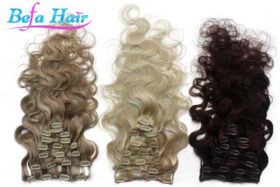 China 32 Inch / 34 Inch Clip In Hair Extension Brazilian Virgin Unprocessed Remy Human Hair Weave for sale