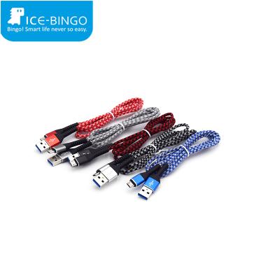 China Durable USB Cable Long Tail Strong High Speed ​​Portable Special Cloth Woven Data Cable for sale