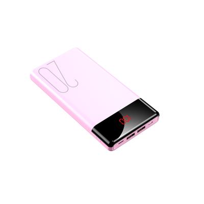 China 2020 New Product Popular LED Portable Charger Portable Battery Power Bank 20000 mAh for sale