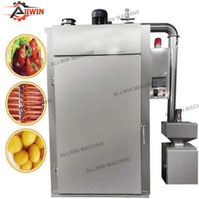 China 304 stainless steel meat soybean high quality industrial food machine products fish food smoking smoker for sale