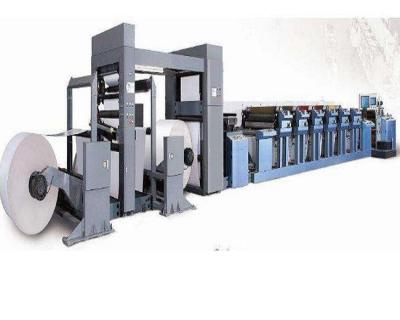 China Paper Bag Printing Auto Feeding 4 Color Paper Bag Flexo Printing Machine for sale