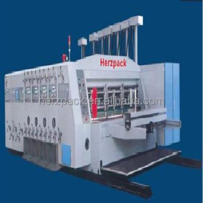 China ZYQ-1224 High Speed ​​Cardboard Printer/Carton Paperboard Printer Printing Slotting Die Cutting Machine for sale