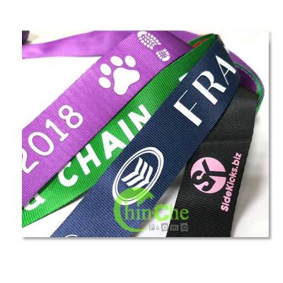 China Custom Recyled Ribbon MOQ 100 with Printed Logo and Printed Brand for sale