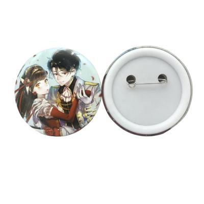 China Japan Factory Price Tinplate Pin Back Button With Fast Delivery for sale