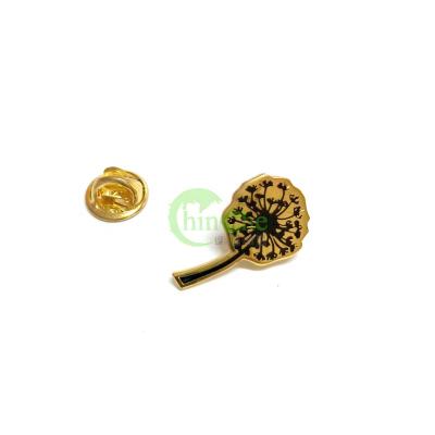 China Europe MOQ 100pcs Hard Enamel Lapel Pin Flower Manufacturer China for sale