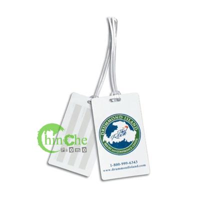 China Promotion NO Minimum PVC Plastic Luggage Tag With Information Written On Backing for sale