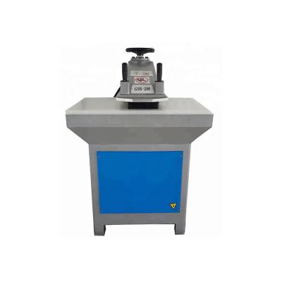 China Durable 20T Swing Hydraulic Arm Leather Cutting Press Clicking Machine for sale