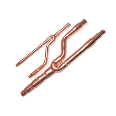 China Commercial Copper Y Branch Fittings For YORK VRF Air Conditioner VRF for sale