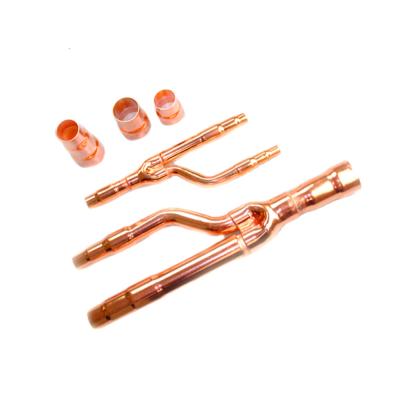 China TR-4073TP-A VRF Commercial Air Conditioning Y Copper Branch Pipe For TRANE TVR for sale