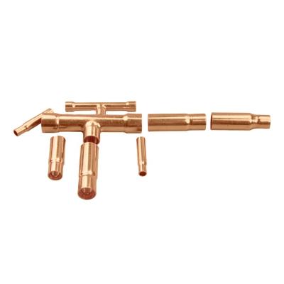 China Commercial Refrigeration Parts Copper Pipe Fittings For VRV/VRF for sale