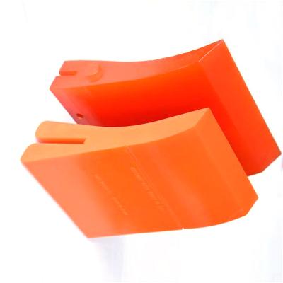 China Mining Manufacturers Polyurethane Secondary Conveyor Belt Scraper Cleaner Wipers for sale