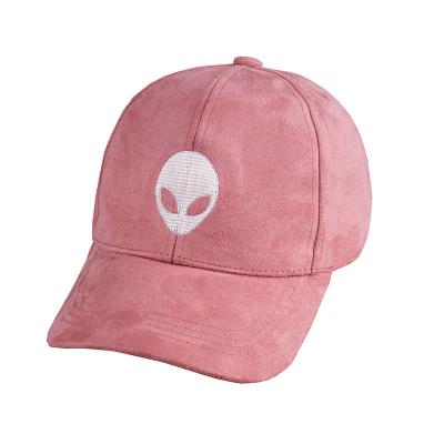 China New Design COMMON 2019 New Design Snapback Baseball Cap High Quality Unisex Faux Suede Adjustable Aliens Hat for sale