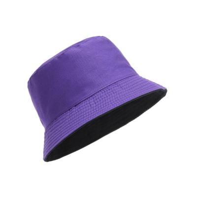 China 2020 Casual Fashion Two Color Fringed Brim Worn Out Cool Design Denim Bucket Hat For Woman for sale