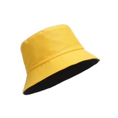 China 2021 Summer Daisies Casual Women Fashion Beach Sun Cotton Reversible Bucket Hat Chapeau Femme Floral Fisherman for sale